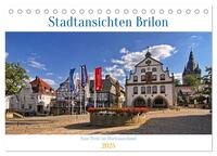 Stadtansichten Brilon (Tischkalender 2025 DIN A5 quer), CALVENDO Monatskalender
