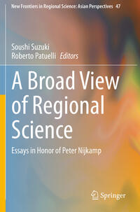 A Broad View of Regional Science
