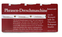 Die Phrasen-Dreschmaschine