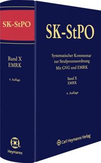 Systematischer Kommentar zur Strafprozessordnung (Mit GVG und EMRK)
