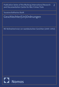 Vorderes Coverbild Geschlechter(Un)Ordnungen
