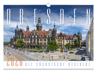 Kalender Dresden 2025 - Die Sächsische Residenz