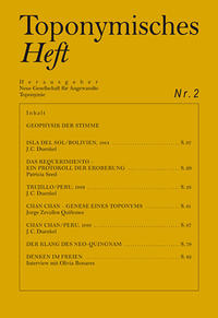 Toponymisches Heft Nr. 2