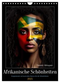 Afrikanische Schönheiten (Wandkalender 2025 DIN A4 hoch), CALVENDO Monatskalender