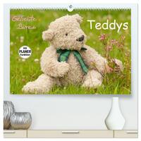 Geliebte Bären - Teddys (hochwertiger Premium Wandkalender 2026 DIN A2 quer), Kunstdruck in Hochglanz
