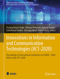 Vorderes Coverbild Innovations in Information and Communication Technologies (IICT-2020)