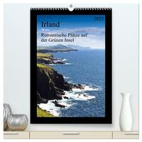Irland - Romantische Plätze auf der Grünen Insel (hochwertiger Premium Wandkalender 2025 DIN A2 hoch), Kunstdruck in Hochglanz