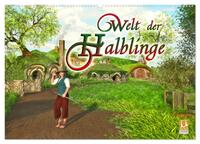 Welt der Halblinge (Wandkalender 2025 DIN A2 quer), CALVENDO Monatskalender