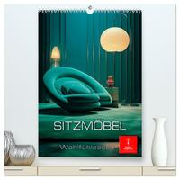 Vorderes Coverbild Sitzmöbel Wohlfühloasen (hochwertiger Premium Wandkalender 2025 DIN A2 hoch), Kunstdruck in Hochglanz
