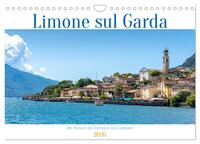 Limone sul Garda - Die Heimat der Zitrone am Gardasee (Wandkalender 2026 DIN A4 quer), CALVENDO Monatskalender