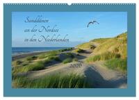 Sanddünen an der Nordsee in den Niederlanden (Wandkalender 2026 DIN A2 quer), CALVENDO Monatskalender