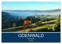Odenwald - Impressionen (Tischkalender 2025 DIN A5 quer), CALVENDO Monatskalender