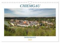 Chiemgau - Impressionen (Wandkalender 2025 DIN A4 quer), CALVENDO Monatskalender