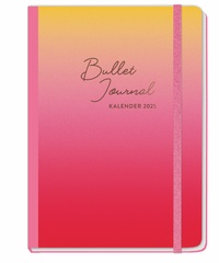 Vorderes Coverbild Red Bullet Journal A5 2025