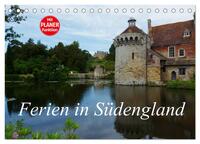 Ferien in Südengland (Tischkalender 2025 DIN A5 quer), CALVENDO Monatskalender
