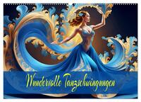 Wundervolle Tanzschwingungen (Wandkalender 2026 DIN A2 quer), CALVENDO Monatskalender