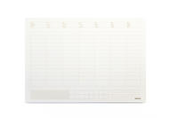 Wochenplanerblock und Mousepad