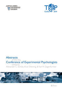 Abstracts of the 56th Conference of Experimental Psychologists