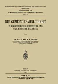 Die Gemeingefährlichkeit