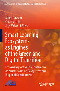 Vorderes Coverbild Smart Learning Ecosystems as Engines of the Green and Digital Transition