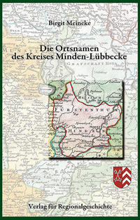 Vorderes Coverbild Die Ortsnamen des Kreises Minden-Lübbecke