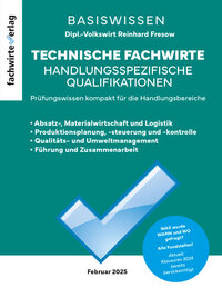 Vorderes Coverbild Technische Fachwirte: Handlungsspezifische Qualifikationen