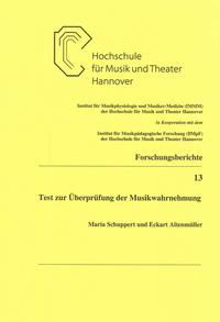 Vorderes Coverbild Test zur Überprüfung der Musikwahrnehmung