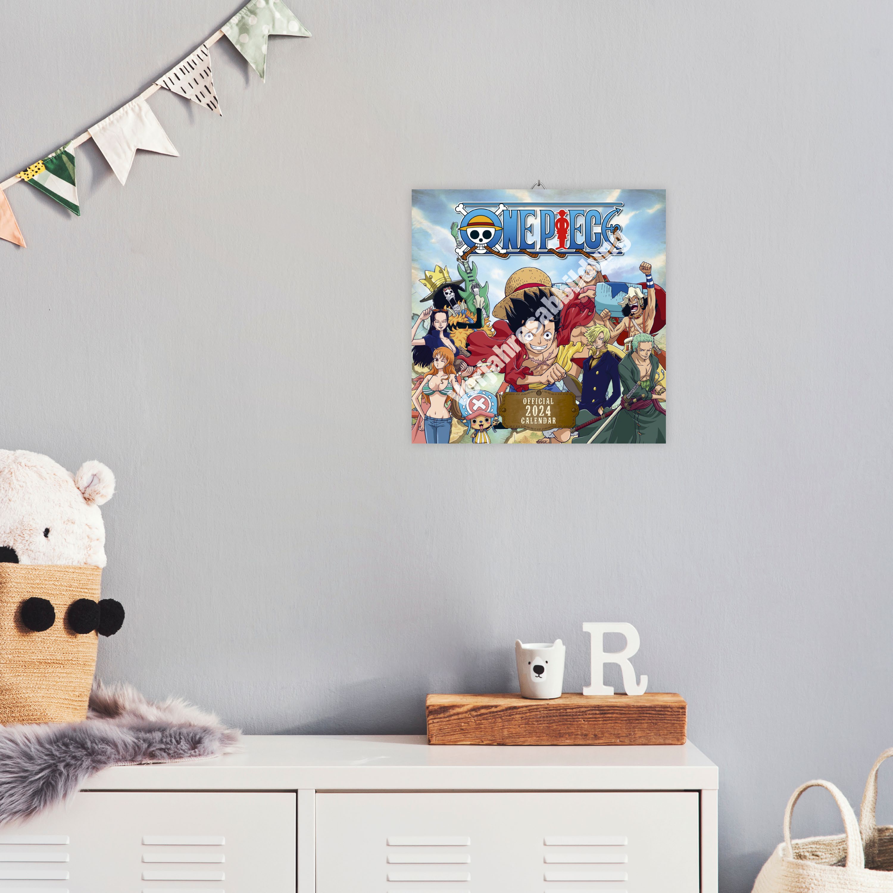One Piece Broschurkalender 2025