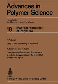 Vorderes Coverbild Advances in Polymer Science