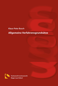 Allgemeine Verfahrensgrundsätze