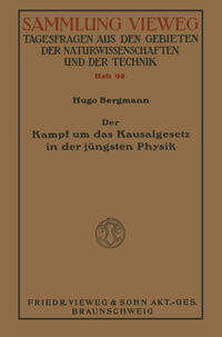 Vorderes Coverbild Der Kampf um das Kausalgesetz in der jüngsten Physik