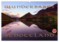 Vorderes Coverbild Wunderbares Schottland (Wandkalender 2025 DIN A2 quer), CALVENDO Monatskalender