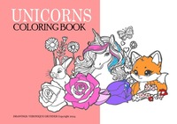 Unicorns - Coloring book