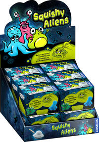 Squishy Aliens Schachtel (12 Ex. im Display)