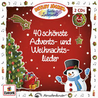 Vorderes Coverbild 40 schönste Advents- und Weihnachtslieder