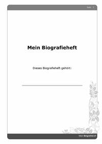 Mein Biografieheft