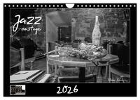 Jazz onstage (Wandkalender 2026 DIN A4 quer), CALVENDO Monatskalender