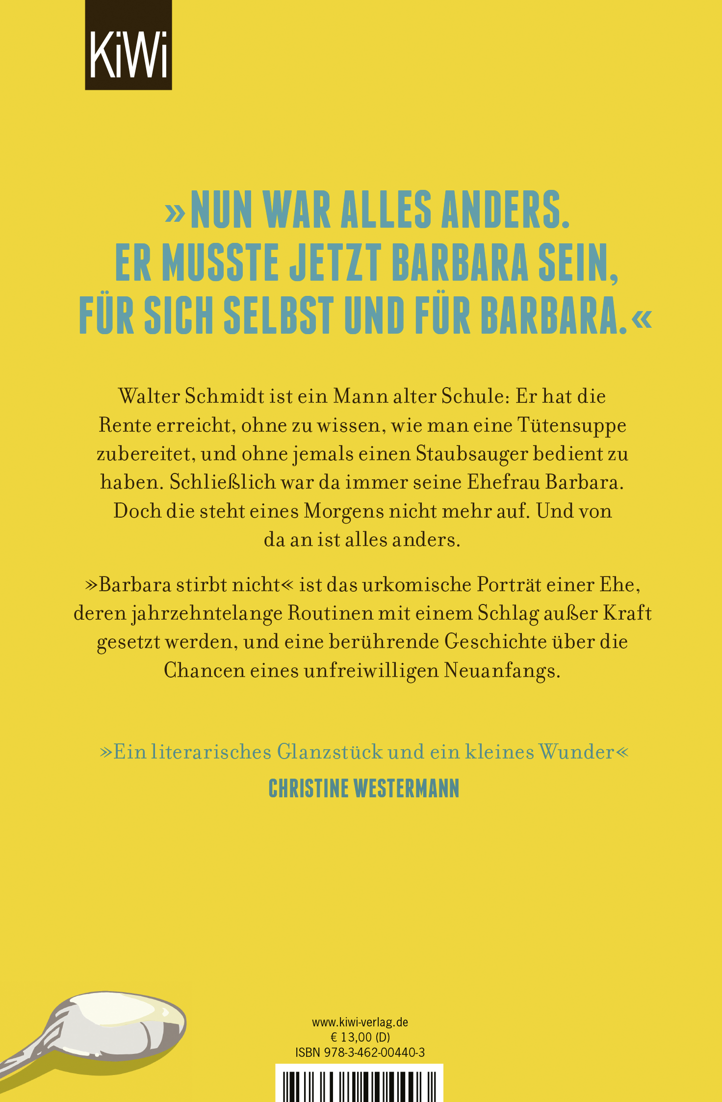 Rückseitencover Barbara stirbt nicht