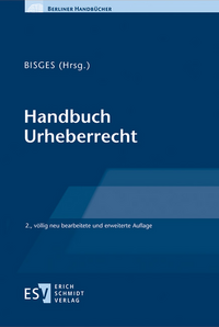 Vorderes Coverbild Handbuch Urheberrecht