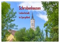 Schrobenhausen - Lenbachstadt im Spargelland (Wandkalender 2025 DIN A3 quer), CALVENDO Monatskalender