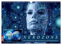 Nerdzone Der Kalender für Administratoren und Programmierer (Wandkalender 2026 DIN A3 quer), CALVENDO Monatskalender