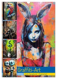 Graffiti Art (Wandkalender 2026 DIN A3 hoch), CALVENDO Monatskalender