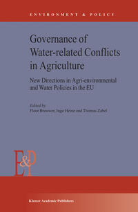 Governance of Water-Related Conflicts in Agriculture