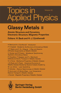 Glassy Metals II
