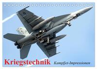 Kriegstechnik. Kampfjet-Impressionen (Tischkalender 2026 DIN A5 quer), CALVENDO Monatskalender