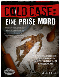 ThinkFun Cold Case: Eine Prise Mord - Kombinationsspiel ab 14 Jahre