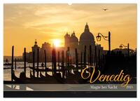 Vorderes Coverbild Venedig - Magie bei Nacht (Wandkalender 2025 DIN A2 quer), CALVENDO Monatskalender