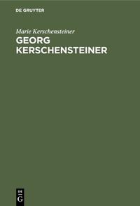 Georg Kerschensteiner
