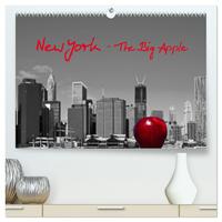 New York – The Big Apple (hochwertiger Premium Wandkalender 2025 DIN A2 quer), Kunstdruck in Hochglanz