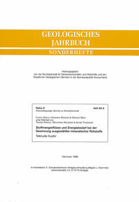 Stoffmengenflüsse und Energiebedarf bei der Gewinnung ausgewählter mineralischer Rohstoffe. Teilstudie Kupfer